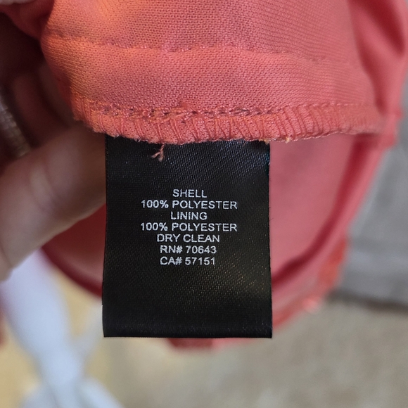 Jessica Howard Coral Embroidered Dress - Picture 7 of 9